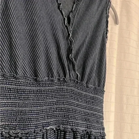 Max Studio Navy Blue Sleeveless Dress - Picture 3 of 6